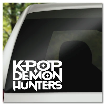 MULTIPLE BRANDS USED 6" K-Pop Demon Hunters Vinyl Decal Sticker