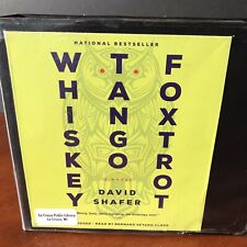 WTF Whiskey Tango Foxtrot David Shafer Audio Book CD Set Thriller Humor Politics