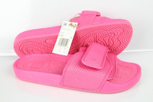 Adidas Sandali Uomo Chancletas Boost Slide Pharrell 10 Semi Rosa Solare