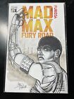 Mad Max Fury Road: Furiosa #1 (2015, DC) Blank Con Sketch Variant Original Art