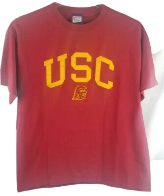 Camiseta para hombre Cadre atlética USC troyanos bordada borgoña grande ¡Bonita! Foto 1 de 4