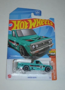 CAMIONES CALIENTES HOT WHEELS 2023 HW 4/10 - MAZDA REPU AZULADA - Imagen 1 de 6