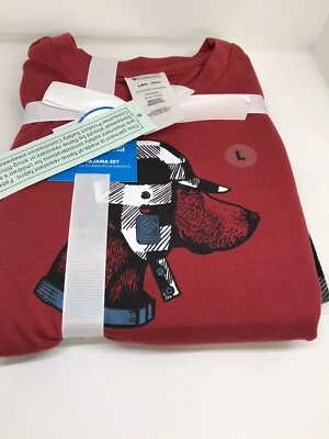 Columbia  Kid’s Pajamas Set Dog  Size Large(10-12) Long Sleeve Top, Pant Fleece - Image 1 of 4