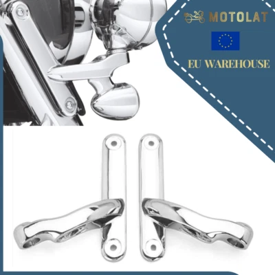 Harley Foglamp Lighting Brackets For Electra Glide 2014+ 68000021 68000022