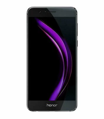 Huawei Honor 8 (Dual SIM) - 32GB - Black - 4G (Unlocked) Smartphone - Image 1 of 2