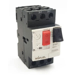 NEW GV2ME06 1-1.6A Manual Motor Starter Button motor circuit breaker GV2M Series - Picture 1 of 6