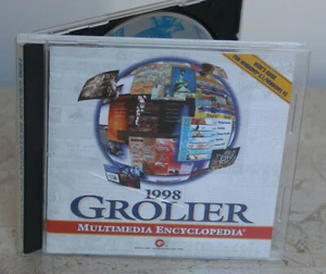 1998 * Enciclopedia multimedia Grolier * Software - Imagen 1 de 3
