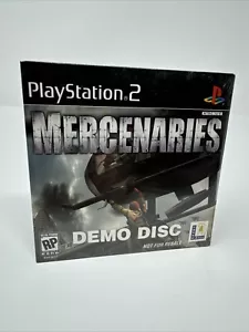Mercenaries Playstation 2 PS2 Demo Disc Brand New Sealed Sony - Picture 1 of 2