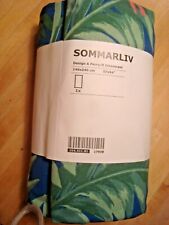 IKEA Sommarliv ‘20 Tablecloth 57 x 94 Flamingo Tropical Print Palm Leaves Cotton
