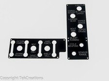 Elite Dangerous Plates for Saitek X-55 / X-56 Joystick Hotas Throttle