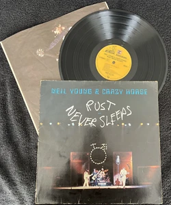 Neil Young & Crazy Horse – Rust Never Sleeps Vinyl LP 1979 TESTED VG+/VG VIDEO - Picture 1 of 9