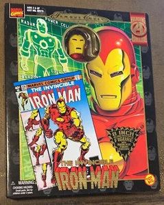 Toy Biz Famous Cover Series Invincible Iron Man 8" Marvel CE Actionfigur 1998 - Bild 1 von 5