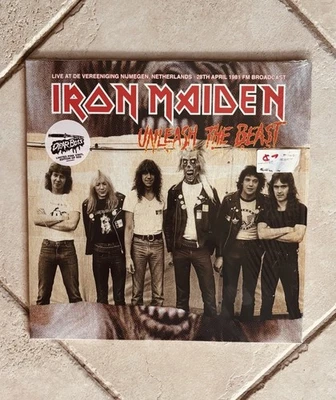 IRON MAIDEN - Unleash the Beast LIVE 1981  PINK  VINYL Ltd. 500 Copies - Image 1 of 3