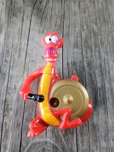 Vintage Disney McDonalds Happy Meal Spielzeug Mulan Mushu Drache spielt Trommel 1998 - Bild 1 von 2