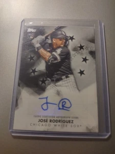 2024 Topps Serie 2 - José Rodríguez Estrellas de Béisbol Negro Automático #BSA-JRO/199 - Imagen 1 de 2