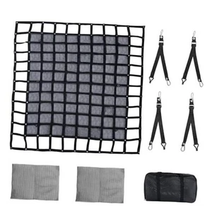Truck Cargo Net with Mesh, 6.7 x 8 ft Heavy Duty Cargo Net for Pickup Truck - Picture 1 of 8