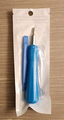 Destornillador timbre anillo doble extremo T6 T15.  Herramienta de extracción de cubierta incluida Foto 1 de 3