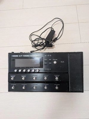 Boss GT-1000 Guitar Effects Processor Multi-Effects Pedal Very Good w/AC Adapter - Image 1 of 2