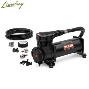 Viair Stealth Black 485C Compressor (100% Duty 200PSI) Airride Airlift Accuair - Picture 1 of 1