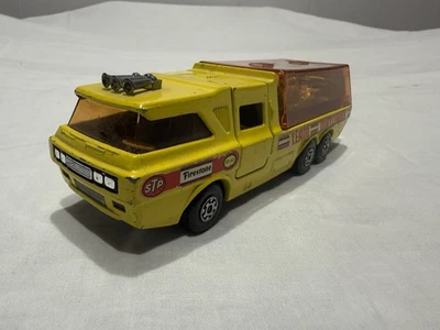 matchbox superkings K 7 Racing Car Transporter 1:60  1972 No Penny Politoys - Immagine 1 di 4