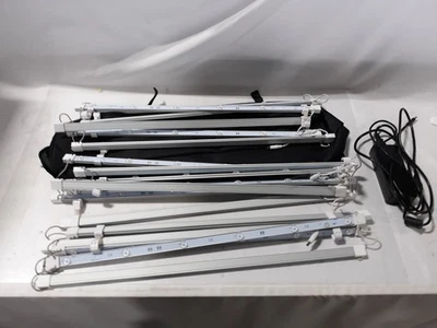 Juego de tiras de luz de pared con retroiluminación LED SLT DC24V para soporte de exhibición emergente con bolsa Foto 1 de 4