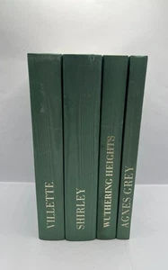 4 X Brontë Novels Folio Society Hardback Wuthering Heights Shirley Villette - Bild 1 von 7