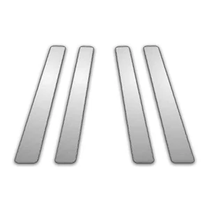 4pc Stainless Steel Pillar Post Covers for 1998-2011 Lincoln Town Car - Picture 1 of 3