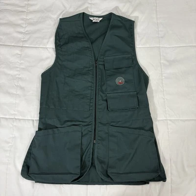 Vintage 10x Shooting Vest Hunting Skeet Sporting Clays USA Made Men's Medium Reg - Image 1 of 4