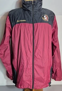 Florida State FSU Seminoles Men's Columbia Packable Windbreaker Jacket Medium - Picture 1 of 11