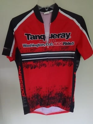 Camiseta deportiva vintage Tanqueray DC AIDS Ride 5 ciclismo ciclismo hombre M paseo trapos Foto 1 de 4