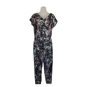 Mono Cuddl Duds Flexwear Talla Pequeña XS (PXS) Mangas Cortas NEGRO PALMAS A373488 - Imagen 1 de 2