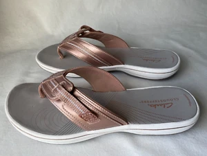 Cloudsteppers by Clarks Womens Slip On Outdoors Flip-Flops Shoes Size 9 - Picture 1 of 7