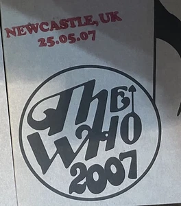 THE WHO The Who 2007 Newcastle, UK 25.05.07 RARE OOP 2 CD LIVE SET - Picture 1 of 2