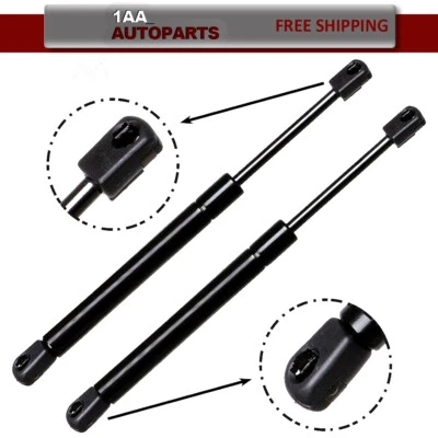 2Pcs Front Hood Lift Supports Arms Rods Struts For Lincoln Mark VIII 1993 - 1996 — 第 1/4 张图片