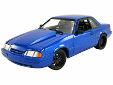 GMP 18954 Supercharged Street Fighter 1/18 1990 Ford Mustang 5.0 LX - Metallic Blue