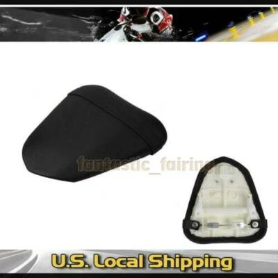 Black Rear Pillion Passenger Seat Pad For Yamaha YZF R6 2008-2016 09 10 11 12 13 Foto 1 de 4