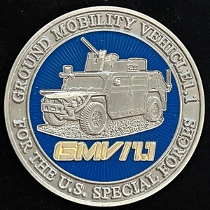 Ground Mobility Vehicle 1.1 for Special Forces SOCCENT SOTF-A Challenge Coin - Picture 1 of 2