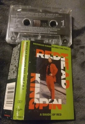 1989 Redhead Kingpin And The FBI A Shade Of Red Cassette Tape - Image 1 of 4