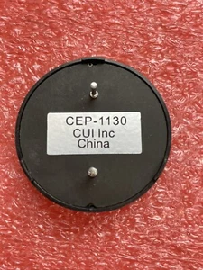 CEP-1130 CUI 30.2 mm, 30 V, 90 dB, Through Hole, Piezo Audio Transducer Buzzer - Picture 1 of 4