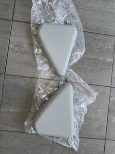 NORTON COMMANDO STEEL SIDE PANELS OIL TANK & TOOL BOX PRIMER - Picture 1 of 13