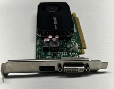 Lenovo Nvidia Quadro K600 1GB DDR3 1xDVI 1xDisplay Port High Profile Tested  - Image 1 of 4