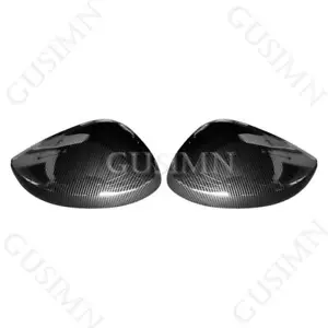 2X Tapas de cubierta de espejo retrovisor lateral de fibra de carbono 11 para Honda Civic 2022-2025 sin luz - Imagen 1 de 3