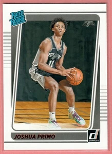 Donruss Joshua Primo 2021-22 clasificación Rookie RC #212 Spurs - Imagen 1 de 2
