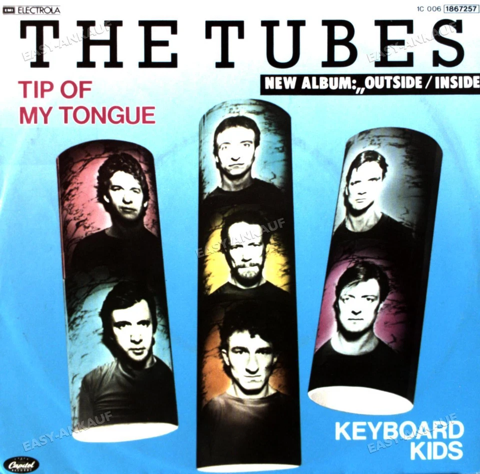 The Tubes - Tip Of My Tongue 7in (VG/VG) . - Image 1 of 1