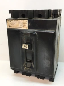 Zinsco ZEF431-070 Type ZEF 3-Pole 70-Amp 480-Volt Circuit Breaker 70A 480V 3P - Picture 1 of 3