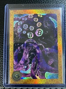CARDSMITHS Currency S2 RELEASE THE KRAKEN #19 BERYL Gemstone REFRACTOR 094/149 ₿ - Picture 1 of 2
