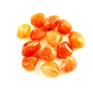 3 piedras preciosas de cristal curativo de ágata naranja natural chakra África - Imagen 1 de 1