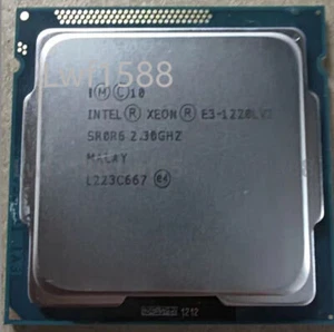 Intel Xeon E3-1220L V2 2-core LGA 1155 SR0R6 2.3GHz CPU processor - Picture 1 of 1