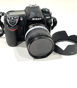 Nikon D200 10.2MP DSLR Camera W/ Nikkor AFS 18-70mm Lens - PARTS/ REPAIR ONLY - Picture 1 of 8