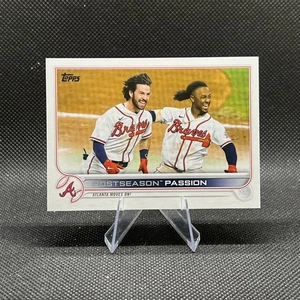 2022 Topps Series 2 - Checklist #342 Ozzie Albies, Dansby Swanson - Picture 1 of 2